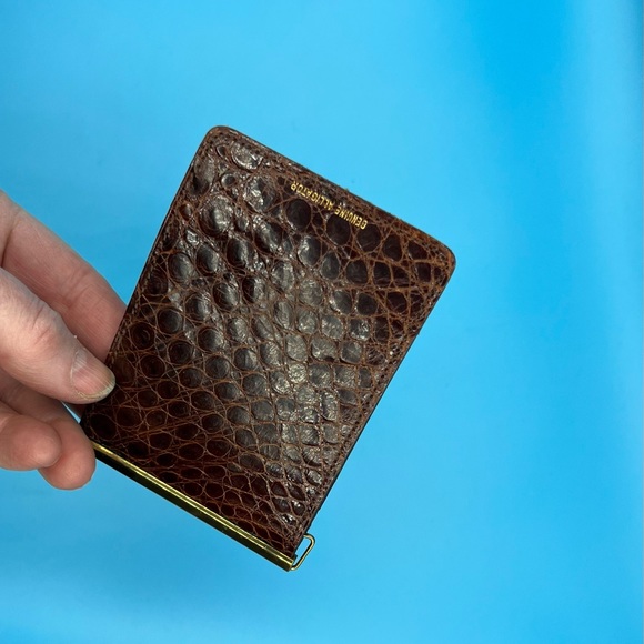 Vintage Alligator Money/Card Holder - Picture 7 of 9